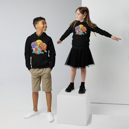 Sweat à capuche écologique pour enfants 4 ans -12 ans